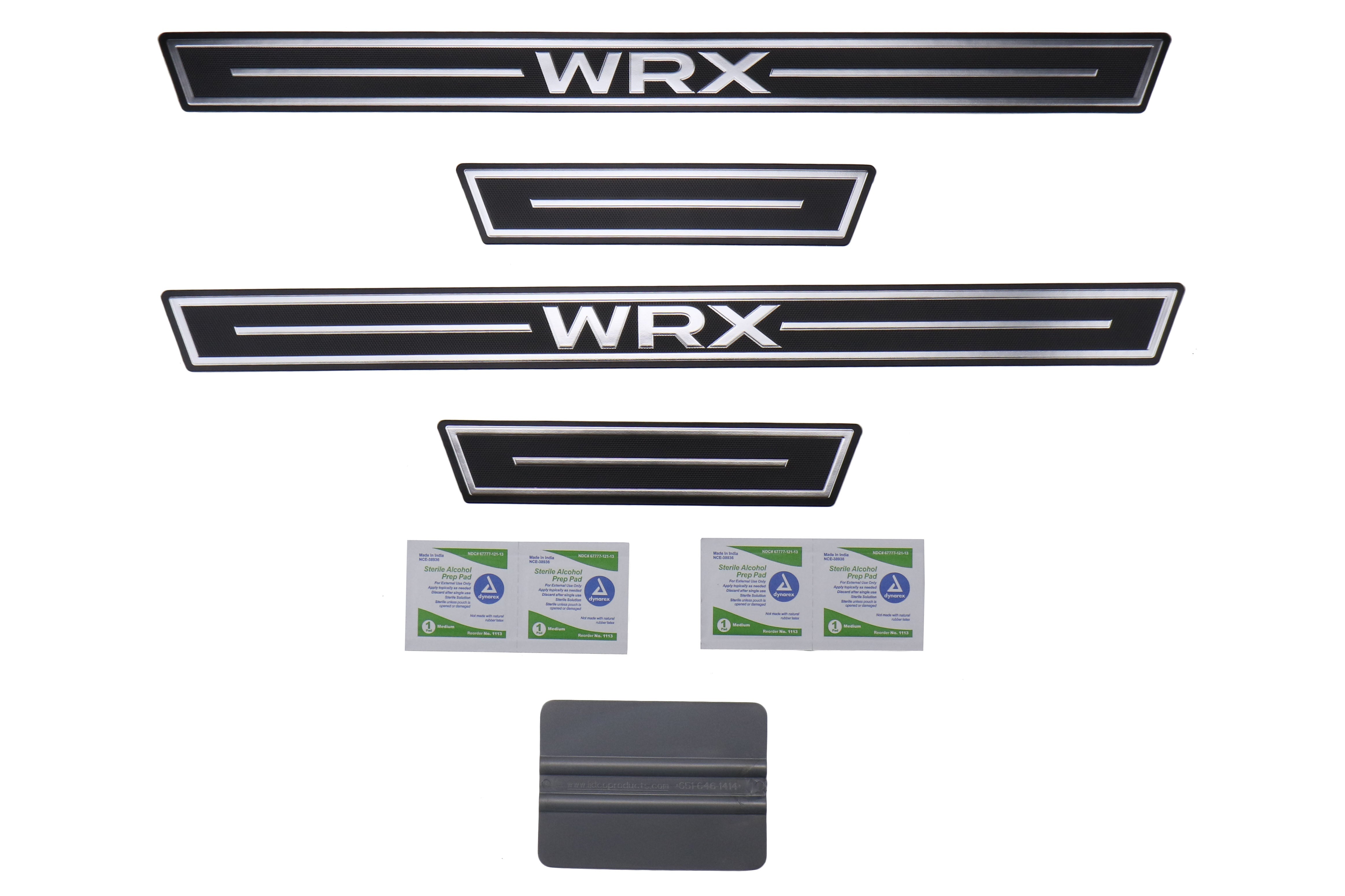 Subaru Door Sill Trim WRX Logo - 2015-2021 Subaru WRX / STI